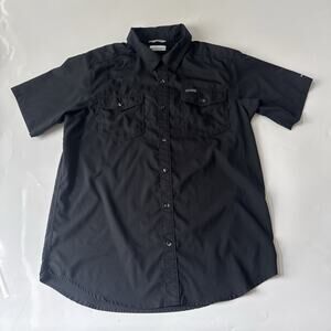 Columbia Vented Shirt Mens Medium Omni-Wick Hiking Performance Top